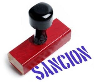 sanciones incmplimiento contra incendios