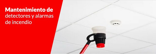 mantenimiento de sistemas de deteccion de incendios
