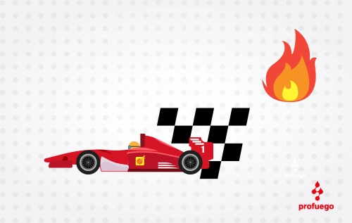 Imagen destacada blog profuego el fuego invisible en la F1